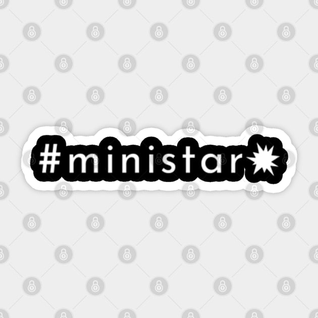 #MiniStar With White Exploding Star for the Wee Stars Everywhere Sticker by tnts